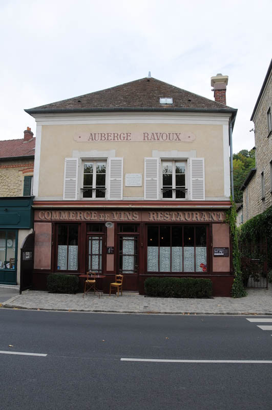 The Inn where Vincent Van Gogh lived i in Auvers